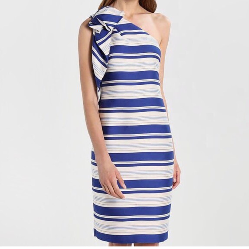 Banana Republic One Shoulder Bow Dress - NWT